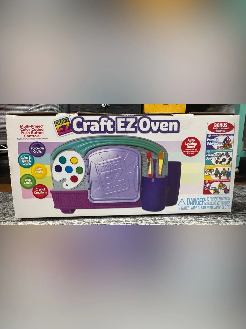 CRAFT EZ OVEN 3D PROJECT CRAFTING STATION NEW NIB NWT RARE HTF W/ BONUS KITS